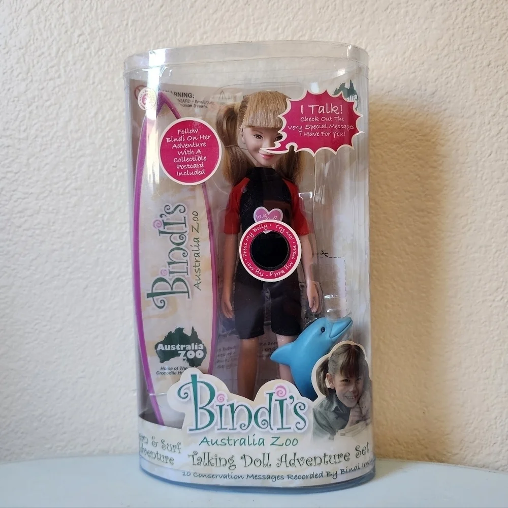 Bind Irwin Australia Zoo Talking Ocean Rescue Doll